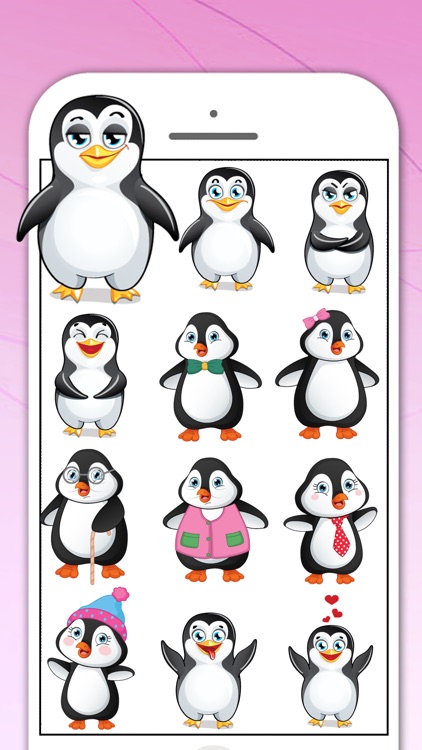 Penguin Sticker for iMessage