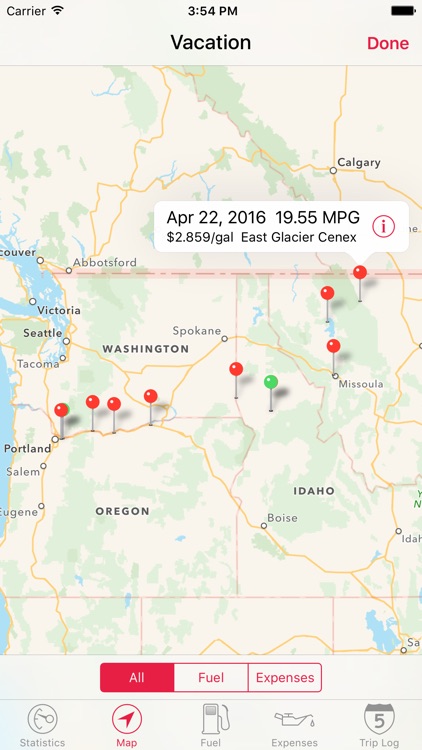 Road Trip • MPG, Mileage and Fuel Economy screenshot-4