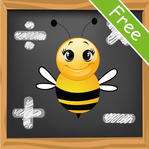 Honey Bee Math App for Kids FREE - Learn counting Icon