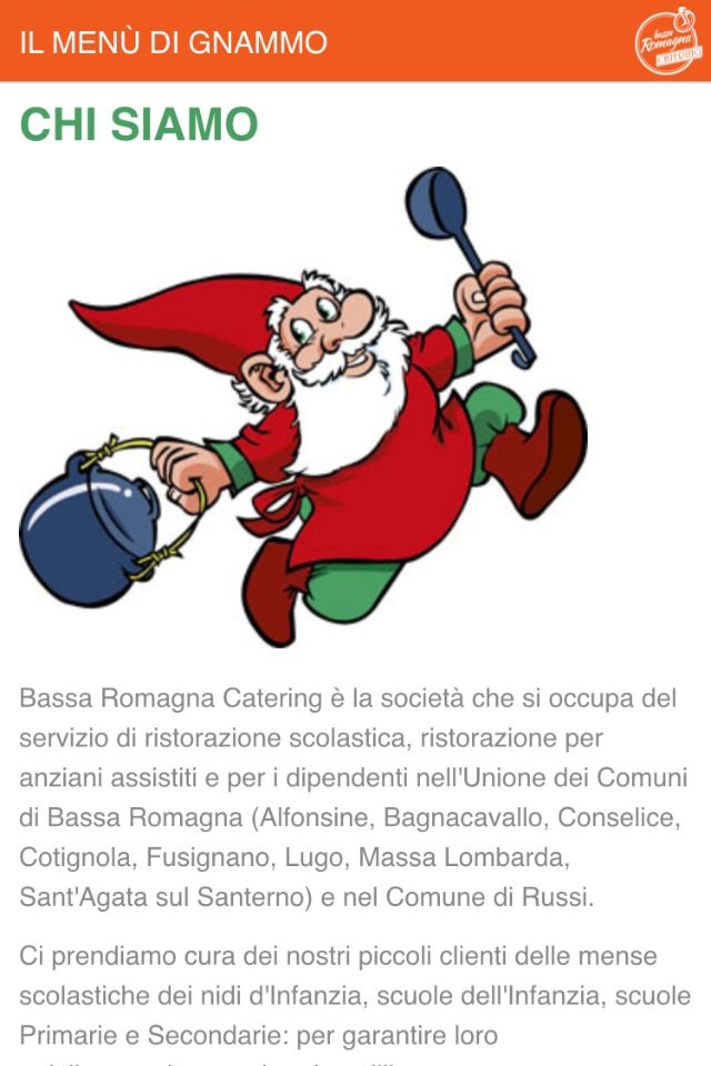 Bassa Romagna Catering Menu screenshot 2