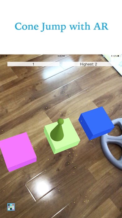 AR+Cone Jump screenshot 2