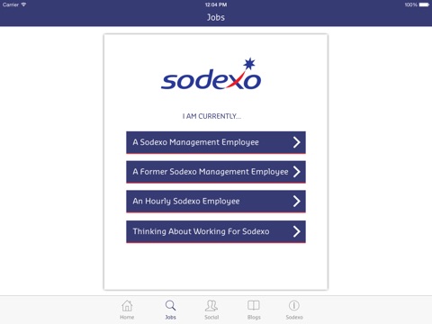 Sodexo Jobs for iPad screenshot 3