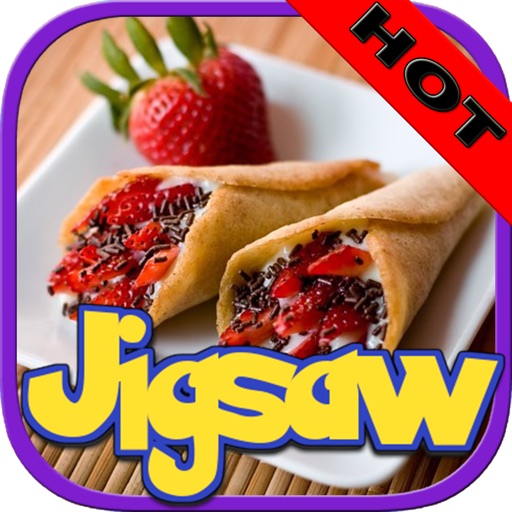 Dessert Jigsaw - Learning fun puzzle game icon