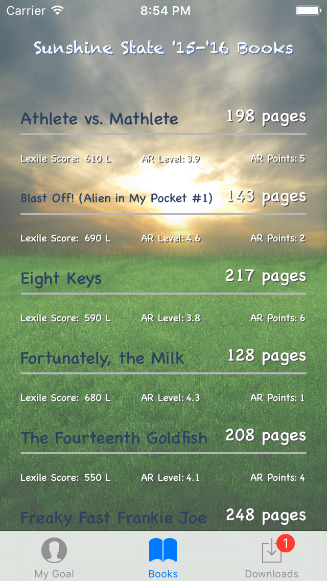 Sunshine State Reader 2015