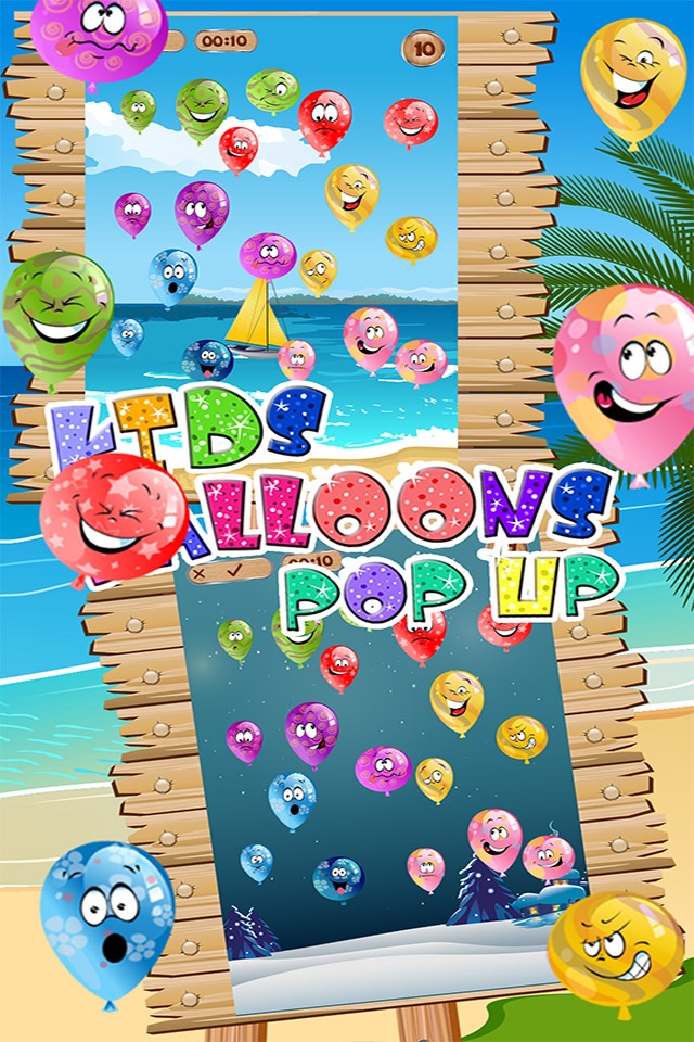 Angry Balloons Pop & Smash Kids Games screenshot 2