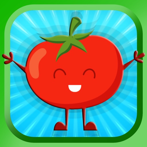 Vegetable Word Picture Matching Puzzles Fun Games iOS App