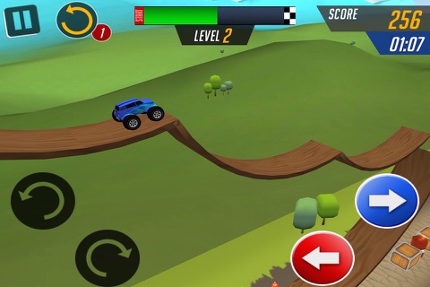 Monster Car Stunts Racing screenshot 4
