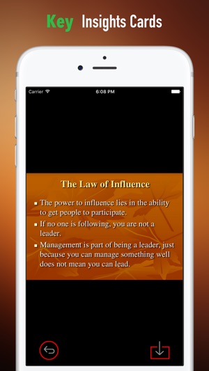 Quick Wisdom from Irrefutable Laws of Leadership(圖4)-速報App