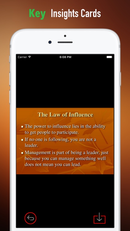 Quick Wisdom from Irrefutable Laws of Leadership screenshot-3