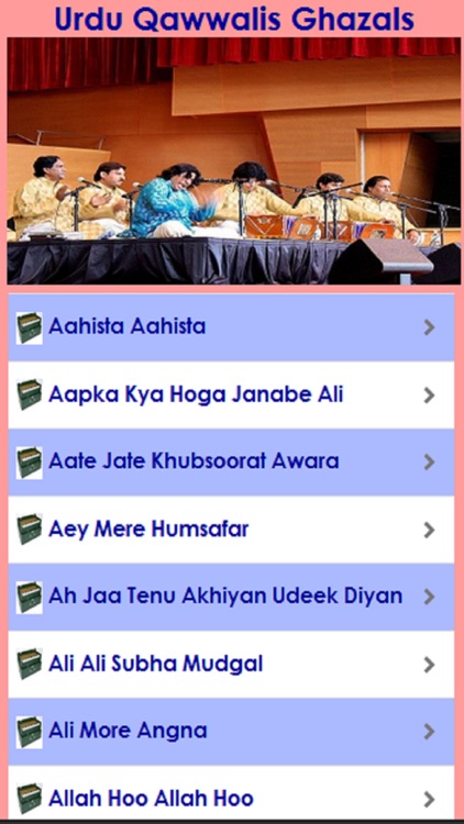 Urdu Qawwalis Ghazals