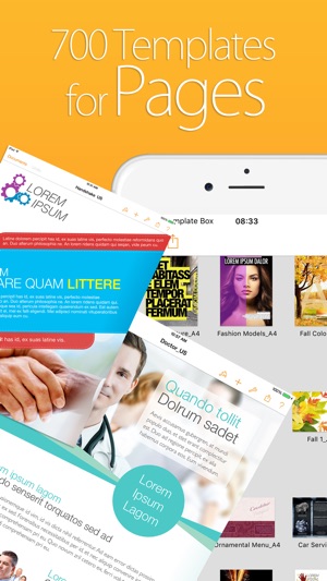 Templates for Pages - Documents for iPad