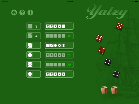 Yatzy Deluxe screenshot 2