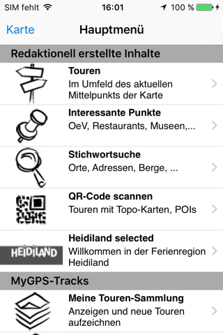 Wanderapp Wandermagazin Schweiz screenshot 2