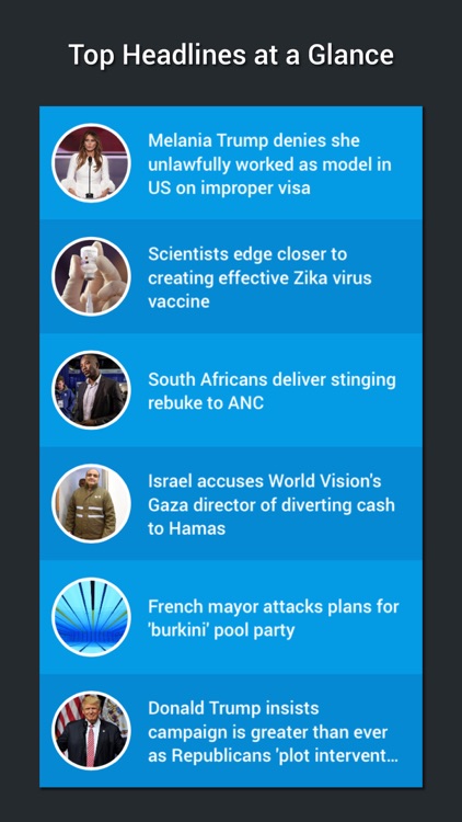 NewsPeek - Top Headlines screenshot-0