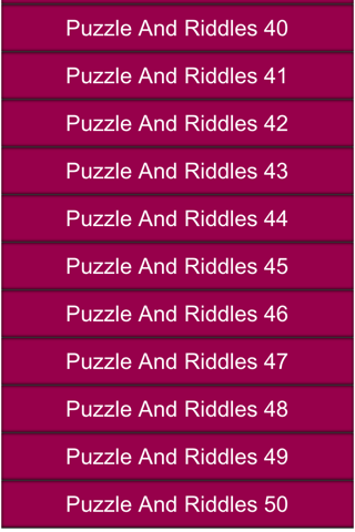 Puzzle and riddles screenshot 2