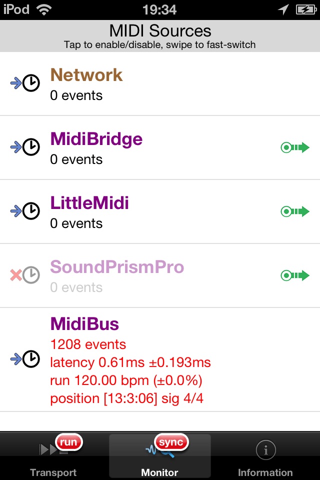 MidiBus screenshot 2