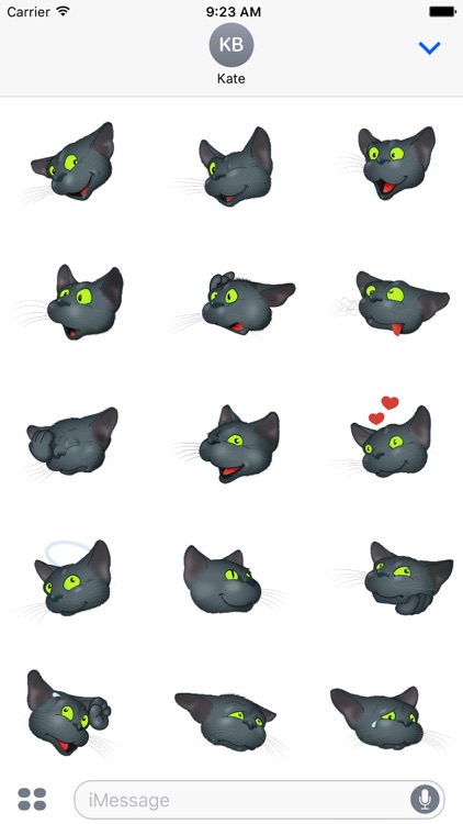 Black Cat emoji screenshot-4