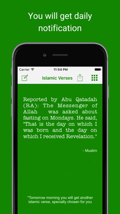 Daily Islamic & Quran Verses : Messages of Allahu Akbar and quotes from Holy Muslim scriptures screenshot-3