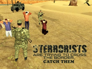 Army Truck Border Patrol – Drive military vehicle to arrest criminals, game for IOS