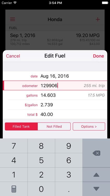 Road Trip • MPG, Mileage and Fuel Economy