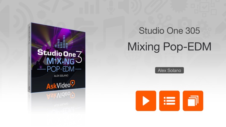 Mixing Pop-EDM Course for Studio One
