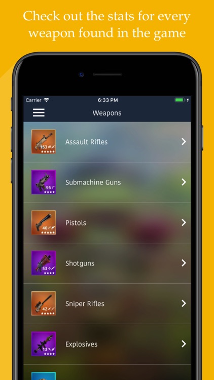fortnite battle royale guide screenshot 1 - all fortnite guns list
