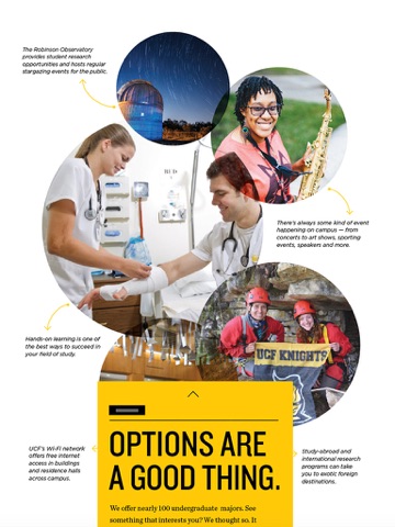 UCF Undergraduate Admissions Viewbook 2016 screenshot 2
