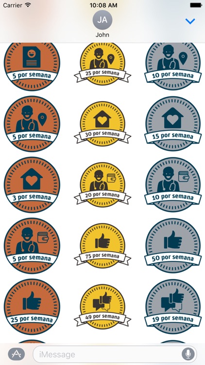 Saluspot stickers