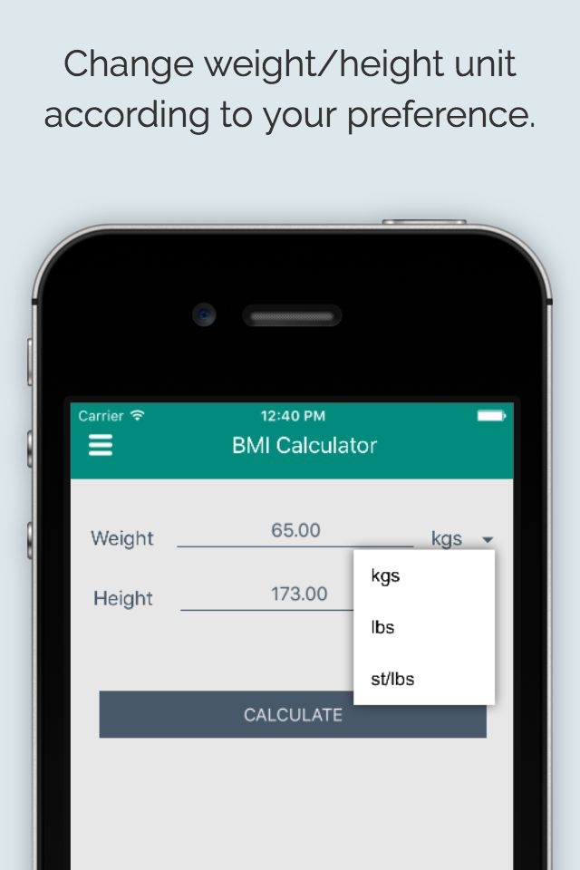 BMI Calculator App screenshot 3