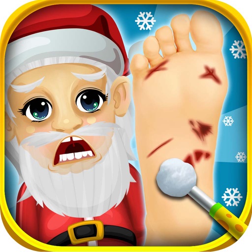 Christmas Foot Spa Doctor - little santa baby salon kids games for boys & girls! Icon
