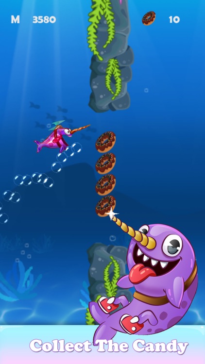 Sky Narwhal Unicorn Whale