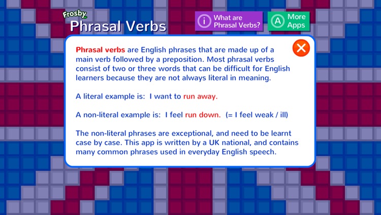 English Phrasal Verb Tests screenshot-3