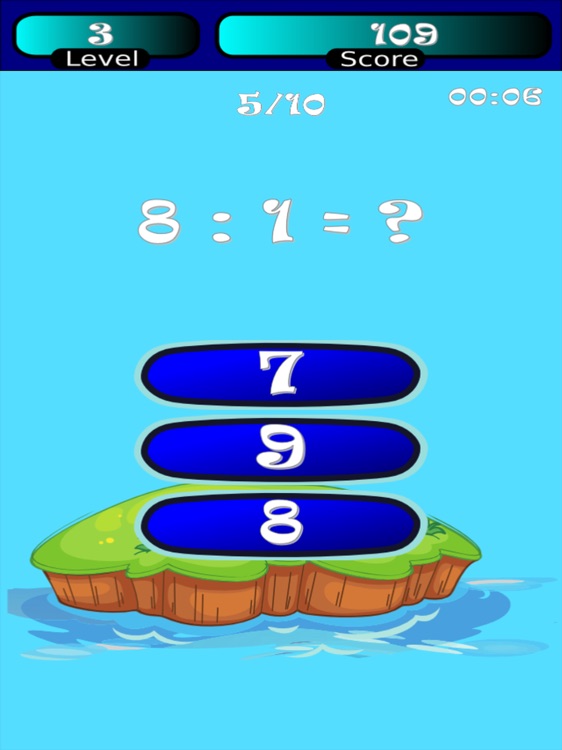 Division Math (kids math) HD