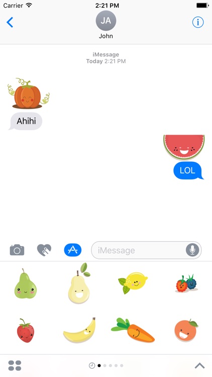 Happy Fruit  - Fx Sticker