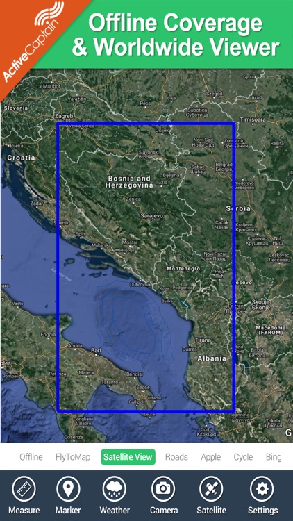 Boating Adriatic Sea South East GPS Map Navigator screenshot-4