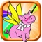 Coloring Fairy Pep Pig Fun Game For Kids