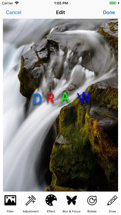Draw Editor Drawing On Picture screenshot-2