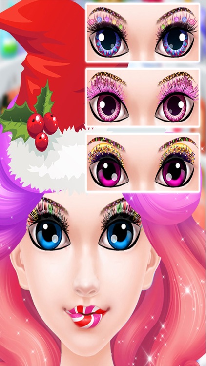 Christmas Candy Spa Makeover - Sweet Make Up Me