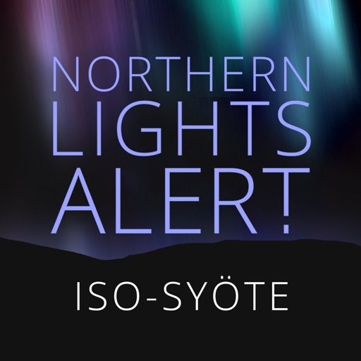 Northern Lights Alert Iso-Syöte icon