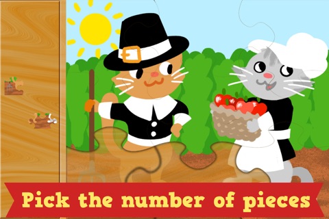 Thanksgiving Puzzles - Fall Holiday Games for Kids - Education Edition screenshot 2