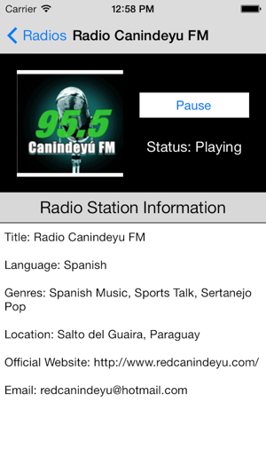 Paraguay Radio Live Player (Asunción / Spanish / Guaraní / e(圖4)-速報App