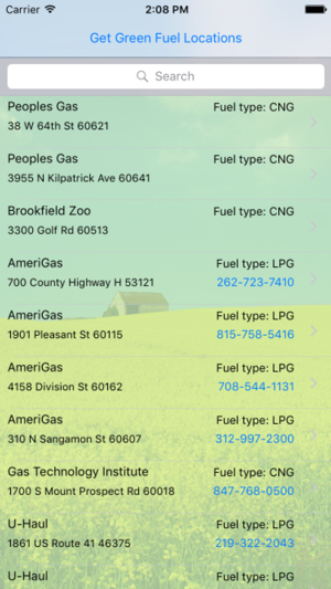 Chicago Green Fuel Finder Lite(圖3)-速報App