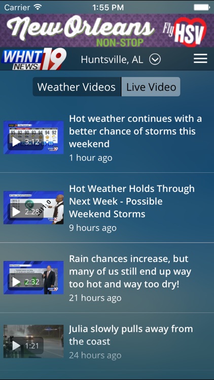 Live Alert 19 - Huntsville AL Weather