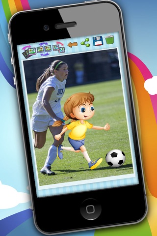 Football Stickers and soccer adhesives for photos screenshot 2