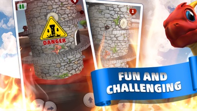 How to cancel & delete Dragon Climb - Spiral Tower Quest Legend Adventure from iphone & ipad 1