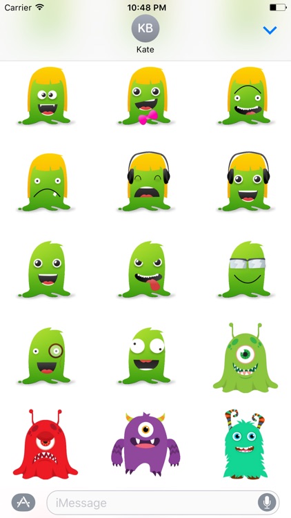 Monster Cute Stickers