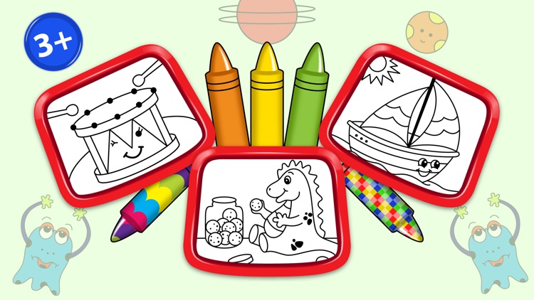 Kids Coloring Book and Patterns