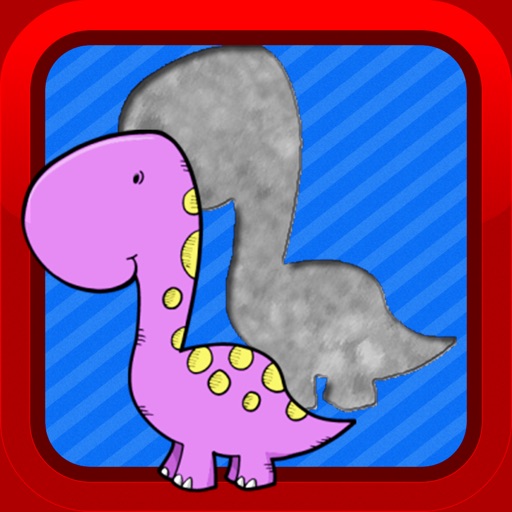 Dinosaur Matching Puzzles Games for Kids and Baby Icon