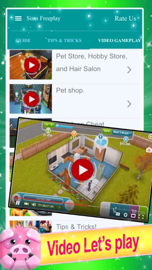 Guide for The Sims Freeplay - Cheats(圖4)-速報App