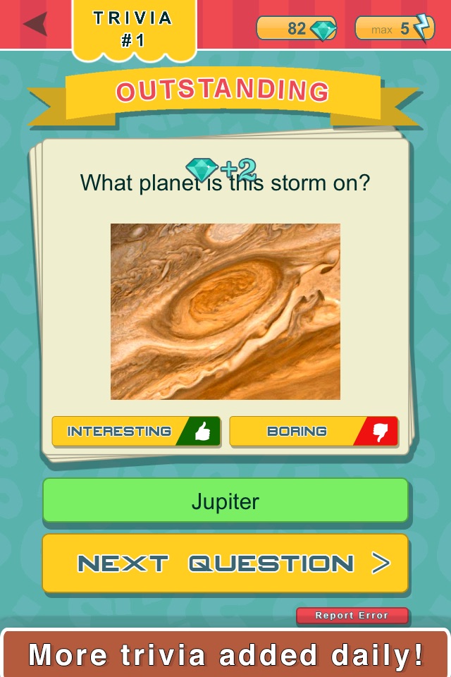 Trivia Quest™ Outer Space - trivia questions screenshot 2